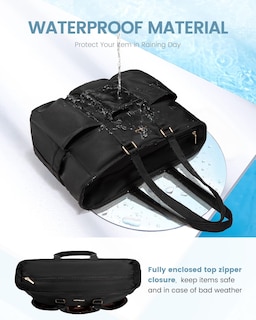 Foto 4 | Foto 4 | Bolsa De Mano Para Portátil Lovevook Para Mujer, Trabajo, Impermeable, 15.6 Pulgadas - Venta Internacional.