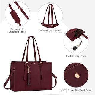 Foto 6 | Foto 6 | Bolso Para Portátil Lovevook Para Mujer De 15.6 Pulgadas Con Bolso De Mano - Venta Internacional.