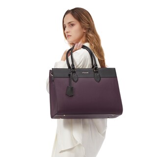 Foto 7 | Foto 7 | Funda Para Portátil Lovevook Para Mujer, 15.6 Pulgadas, Piel Impermeable, Color Morado - Venta Internacional.