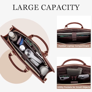 Foto 4 | Foto 4 | Bolsa De Mano Para Portátil Lovevook Para Mujer De 15.6 Pulgadas A Prueba De Agua - Venta Internacional.