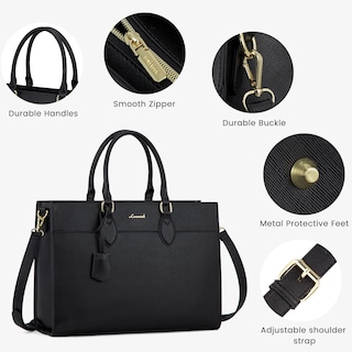 Foto 5 | Foto 5 | Bolsa Para Portátil Lovevook Para Mujer, Bolso Impermeable De 17.3 Pulgadas - Venta Internacional.