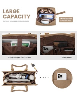 Foto 2 | Foto 2 | Bolsa de Hombro Lovevook con Cosmetiquera-Venta Internacional