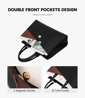 Foto 2 | Foto 2 | Bolso De Mano Para Ordenador Portátil Lovevook De Piel Y Oficina De Negocios Para Mujer - Venta Internacional.