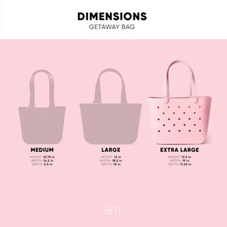 Foto 3 | Foto 3 | Bolsa De Playa Simple Modern Getaway, Impermeable, Extragrande - Venta Internacional.