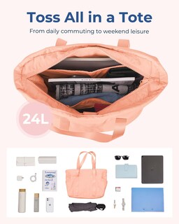 Foto 3 | Foto 3 | Bolsa Bagsmart Para Mujer Con Cremallera, Bolsa De Gimnasio De 1,32 Libras - Venta Internacional.