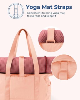 Foto 4 | Foto 4 | Bolsa Bagsmart Para Mujer Con Cremallera, Bolsa De Gimnasio De 1,32 Libras - Venta Internacional.
