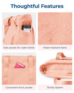 Foto 5 | Foto 5 | Bolsa Bagsmart Para Mujer Con Cremallera, Bolsa De Gimnasio De 1,32 Libras - Venta Internacional.