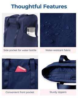 Foto 5 | Foto 5 | Bolsa Bagsmart Para Mujer Con Cremallera, Bolsa De Gimnasio De 15.6 Pulgadas - Venta Internacional.