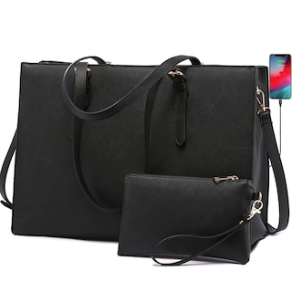 Foto 1 | Foto 1 | Bolsa Para Portátil Lovevook Para Mujer De 17.3 Pulgadas Con Bolso De Mano, Juego De 2 Piezas - Venta Internacional.