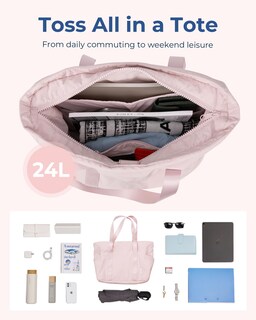 Foto 3 | Foto 3 | Bolsa Bagsmart Para Mujer Con Cremallera, Bolsa De Gimnasio De 1,32 Libras - Venta Internacional.