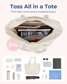 Foto 3 | Foto 3 | Bolsa Bagsmart Para Mujer Con Cremallera, Bolsa De Gimnasio De 1,32 Libras - Venta Internacional.