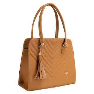 Foto 2 | Foto 2 | Bolso Para Dama Camel Torino Capitonado Sintetico Karime Nueva Imagen