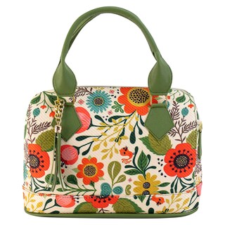 Foto 1 | Foto 1 | Bolso Para Dama Verde Olivo Yute Floral Textil/sintetico Dafne Nueva Imagen