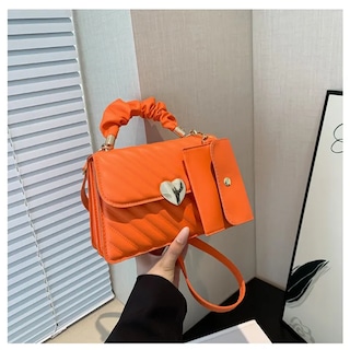Foto 4 | Foto 4 | Bolso De Mano Con Un Solo Hombro Moda Y Elegante Para Mujer Belug, Naranja