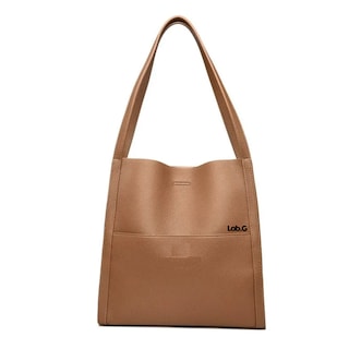 Foto 1 | Foto 1 | Bolso Para Mujer De Cuero Bolsa Tote Lab.g Café
