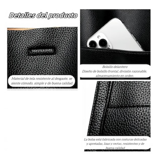 Foto 2 | Foto 2 | Bolso Para Mujer De Cuero Bolsa Tote Lab.g Café