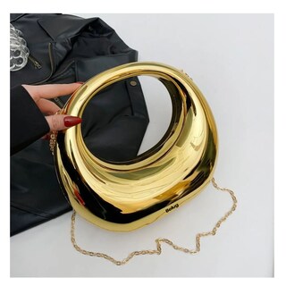 Foto 2 | Foto 2 | Bolsa De Mano Crossbody De Acrílico Belug Dorado