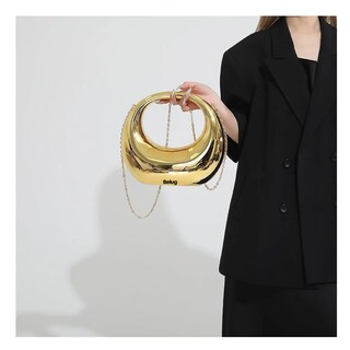 Foto 3 | Foto 3 | Bolsa De Mano Crossbody De Acrílico Belug Dorado