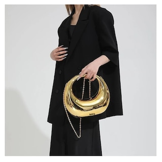 Foto 4 | Foto 4 | Bolsa De Mano Crossbody De Acrílico Belug Dorado