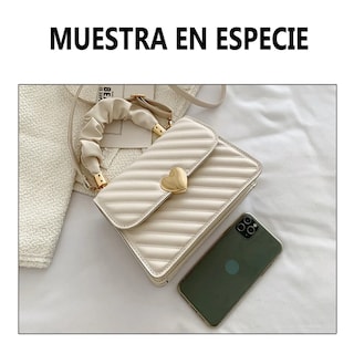 Foto 3 | Foto 3 | Bolso De Mano Hombro + Cartera 2pz Belug Blanco