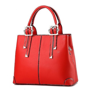 Foto 3 | Foto 3 | Bolso De Mano Huoguo Para Mujer 2020 Azul Cielo Moderno Piel Sintética - Venta Internacional.