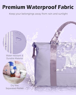 Foto 5 | Foto 5 | Bolsa De Fin De Semana Vogewood College Girl Con La Letra Inicial I - Venta Internacional.