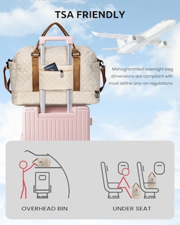 Foto 4 | Foto 4 | Bolsa De Viaje Personalizada Con Letras Vogewood Para Fin De Semana Y Paquete De Zapatos - Venta Internacional.