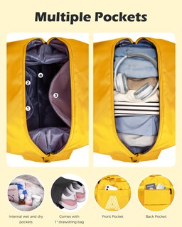 Foto 4 | Foto 4 | Bolsa De Fin De Semana Vogewood Bolsa De Viaje Con Iniciales Para Niñas Letra L - Venta Internacional.