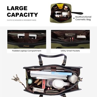 Foto 3 | Foto 3 | Bolsa Para Portátil Lovevook De Lona Ligera De 15.6 Pulgadas Para Mujer - Venta Internacional.