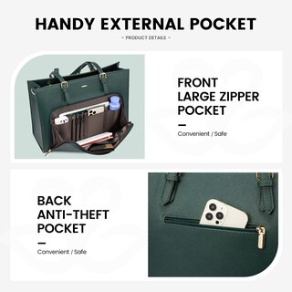 Foto 3 | Foto 3 | Bolsa De Trabajo Impermeable Lovevook Para Portátil De 15.6 Pulgadas Para Mujer - Venta Internacional.
