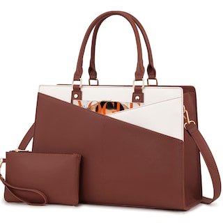 Foto 1 | Foto 1 | Bolso De Mano Para Portátil Lovevook Piel Oficina De Negocios Mujer 15.6 Pulgadas - Venta Internacional.