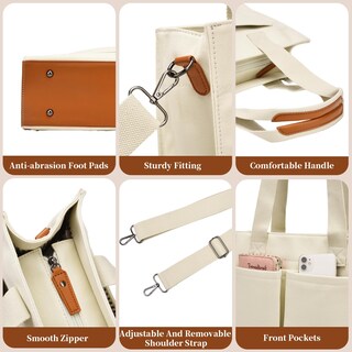 Foto 5 | Foto 5 | Bolsa De Lona Para Portátil Barsine Barsine Para Mujer De 15.6 Pulgadas - Venta Internacional.