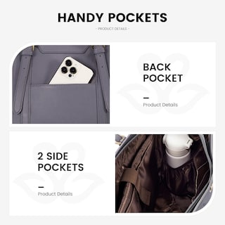 Foto 5 | Foto 5 | Bolsa Para Portátil Lovevook De Piel Ligera De 15.6 Pulgadas Para Mujer - Venta Internacional.