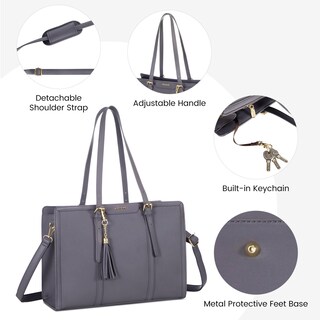 Foto 6 | Foto 6 | Bolsa Para Portátil Lovevook De Piel Ligera De 15.6 Pulgadas Para Mujer - Venta Internacional.