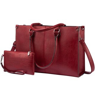 Foto 1 | Foto 1 | Bolso Para Portátil Lovevook De Piel Vintage De 15.6 Pulgadas Para Mujer - Venta Internacional.