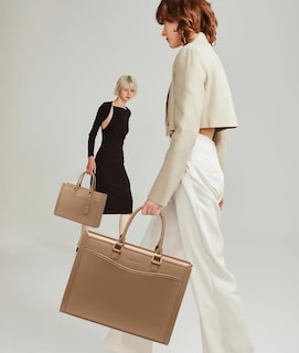 Foto 3 | Foto 3 | Bolsa De Mano Para Portátil Lovevook Para Mujer De 15 6 Pulgadas Con Bolso De Mano Color Marrón Claro - Venta Internacional.