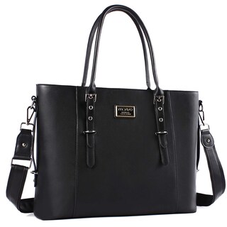 Foto 1 | Foto 1 | Bolsa Mosiso Para Ordenador Portátil Piel Sintética 15-16 Pulgadas Para Mujer Color Negro - Venta Internacional.