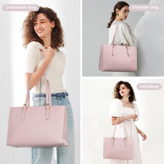 Foto 7 | Foto 7 | Bolsa Para Portátil Lovevook Para Mujer De 17.3 Pulgadas Con Bolso De Mano Color Marrón - Venta Internacional.