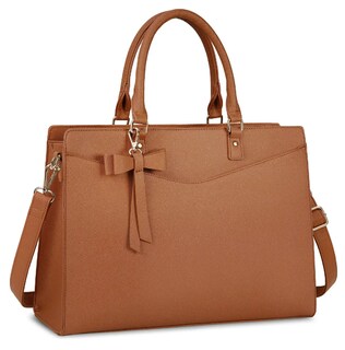 Foto 1 | Foto 1 | Bolso Para Laptop Xtellar Mujer Impermeable Cuero Pu Acabado Oro 15.6 Pulgadas