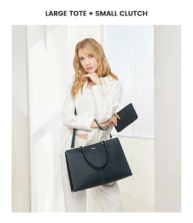 Foto 3 | Foto 3 | Bolso De Mano Para Portátil Lovevook De Piel Para Mujer De 15.6 Pulgadas Verde - Venta Internacional.