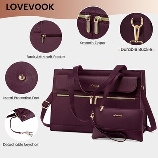 Foto 4 | Foto 4 | Portátil Lovevook Para Mujer 15.6 Pulgadas Piel Color Fucsia - Venta Internacional.