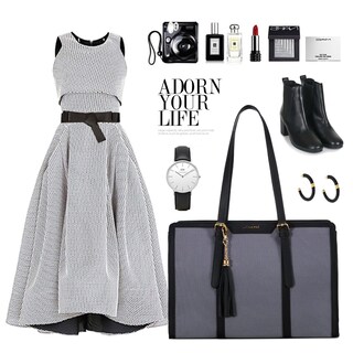 Foto 7 | Foto 7 | Bolsa Para Portátil Lovevook De Lona Ligera De 15.6 Pulgadas Para Mujer - Venta Internacional.