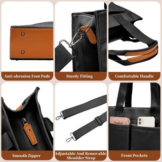 Foto 5 | Foto 5 | Bolsa De Lona Para Portátil Barsine Barsine Para Mujer De 15.6 Pulgadas - Venta Internacional.