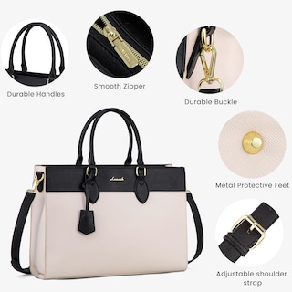 Foto 5 | Foto 5 | Bolsa Para Portátil Lovevook Para Mujer De 17.3 Pulgadas  Piel Impermeable - Venta Internacional.