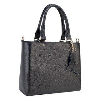 Foto 2 | Foto 2 | Bolso Para Dama Negro Piel  Cristina Nueva Imagen