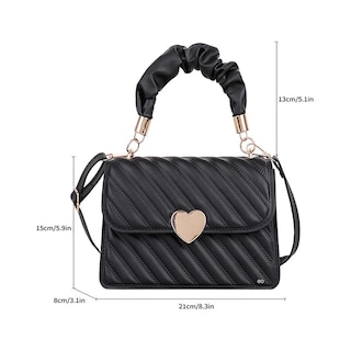 Foto 2 | Foto 2 | Bolso De Mano Con Un Solo Hombro Eo Safe Imports Esi-21309 Negro