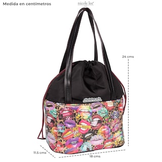 Foto 3 | Foto 3 | Bolsa de Hombro Nicole Lee Selena Multicolor
