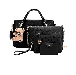 Foto 1 | Foto 1 | Bolsas Belug color Negro 4 Piezas para Mujer