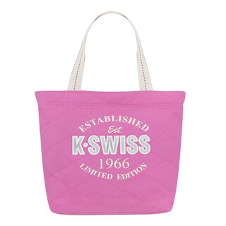 Foto 3 | Foto 3 | Bolsa de Canvas K-SWISS PARADLLG color Púrpura Bordado 3D al Frente y Cierre Morado