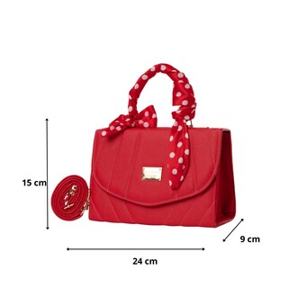 Foto 3 | Foto 3 | Bolsa Fana Milan Color Rojo Fina